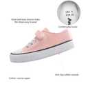 ANTLULU Boys and Girls Canvas Kid Shoes Adjustable Design Fashion Casual Sneakers Pink