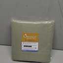 OWENIE Bob Sage Green Curtains 63 Inch Length 2 Panels Set for Living Room Bedroom, Light Filtering Faux Linen Textured Soft Window Curtain, Rod Pocket cortinas para cuarto, 40Wx63L Inches, 2 Pcs