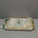 JEESA Set of 3 Serving Platters with Handles 16.5/15/13.2 Inch Large Party Serving Trays, Reusable Rectangular White Plastic Trays for Food, Dinner, Cookie, Cake, Turkey, Cheese, Fruit, Appetizer