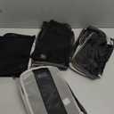 10 Set Compression Packing Cubes for Travel Essentials,Compressible Expandable Packing Cubes for Suitcase,OlarHike Luggage Organizer Bags for Travel,Handy Helper for Organizing Clothes(Black)