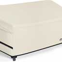 Porch Shield Waterproof Outdoor Deep Seat Sofa Cover Patio Furniture Couch Cover 79W x 40D x 35H inch, Beige