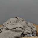 Andency King Size Comforter Set 7 Pieces Oatmeal - Bed in a Bag King Boho Lightweight Fluffy Tufted Bedding Sets with Comforter, Sheets, Pillowcases & Shams (King, 104"x90") Oatmeal