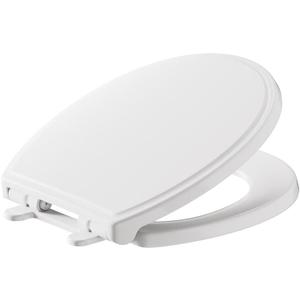 American Standard 5020B65G.020 Traditional Luxury Toilet Seat, Slow-Close, Round Front, White