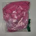 AQX Adult Leakproof Underwear for Incontinence, Washable Low Noise Reusable Adult Diaper Cover, Grey Plastic Pants Cover Unisex 2Pcs (XL, Pink)