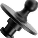 Fifth Wheel to Gooseneck Adapter 2085295 - Kingpin to 2-5/16 Inch Ball With 30,000lbs Max Load Capacity - For Tractor and Trailer - Black