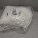 Dining Room Chair Covers Slipcovers Set of 6, Shell Chair Cover Velvet for Mid Century Modern Chair, Armless Chair Cover Lounge for Kitchen, Dining, Living Room Side Chairs Ivory