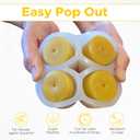 Silicone Tealight Candle Mold - Makes 4 x Tea Light Candles (Elements Theme)