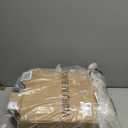 Modern 2-Tier Tempered Glass End Table - Stylish Black Metal Side Table for Small Spaces, Perfect for Living Room & Bedroom (Black, 2PCS)