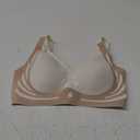 Womens Wireless Bras Comfortable Support No Underwire Bralettes Full Coverage Everyday Bras (Large, Beige)