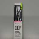 Cell Candy 10 Ft Braided Charge For Apple Lightning, Black