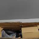 1pack Gate Wheel 8inch Fence Gate Wheel for Metal Tube Gate 360 Degree Rotation Spring Loaded Heavy Duty Gate Caster with Screws & ScrewdriverAll Black