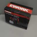 EWORK Paint Sprayer 1000W HVLP Electric Spray Paint Gun, 180 Din/s, Thinning-Free, 1400ml Capacity, 4 Nozzles & 3 Spray Patterns, Easy to Clean, for Home Interior Exterior, Furniture, Cabinets & Walls (black+red)