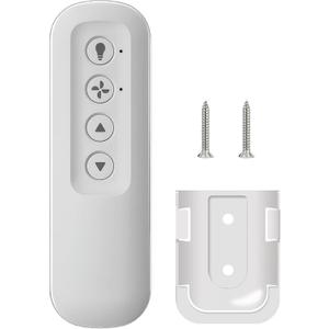 99813 Ceiling Fan Remote Control for Hunter fan remote replacement 3-Speed and Light Dimmer with Wall Bracket,Replace Hunter 99770 99392 99118 99123 99188