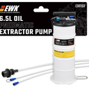 EWK 6.5L Pneumatic/Manual Oil Extractor, Oil Change Pump for Automotive