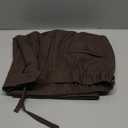 Susclude Mens Casual Dress Pants Old Money Pleated Baggy Wide Leg Vintage Relaxed Fit Slacks Work Office Trousers (Size 30, Coffee)