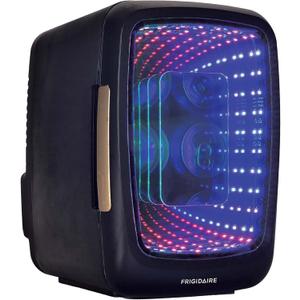 Frigidaire EFMIS179 Gaming Light Up Mini Beverage Refrigerator, Stealth