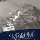 MR&HM Satin Bed Sheets, Full Size Sheets Set, 4 Pcs Silky Bedding Set with 15 Inches Deep Pocket for Mattress (Full, Dark Grey)