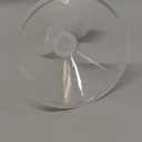 Maymom 14mm Wide Neck Pump Part for Spectra S1/S2 Pumps; Incl Wide Mouth Flange; Not Original Spectra Flange; Replaces Spectra Shield (Two Flanges Clear)