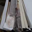 Novilla 12 Inch Queen Bed Frame with Headboard Bed Frame Queen Size Solid Wooden Bed Frames Foundation with Wood Slat Support, No Box Spring Needed, Easy Assembly, Walnut