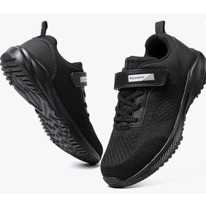 Kids Athletic Tennis Shoes, Lightweight Running Sneakers, Non-Slip Sport Shoes, Boys Girls, 28