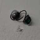 LED Boat Navigation Light Red and Green LED Marine Navigation Light Boat Bow Light for Pontoon and Small Boat (Silver)