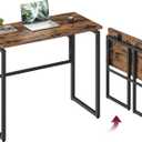 VASAGLE Folding Desk, Small Computer Desk, Foldable Table 31.5 Inch