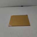Enoin 2pcs 12 x 12 inch Gold Acrylic Sheet - Cut to Size Plexiglass Sheets 1/8 inch Thick, Small Wall Mirrors for Wall Decor DIY Craft Acrylic Sign