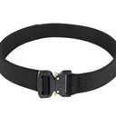 AIKATE Men Tactical Belt, Quick Release Battle Belt, Heavy Duty Stiffened 2-Ply 1.5” Nylon Military EDC Belt Pack Of 2