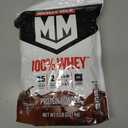 Muscle Milk 100% Whey Protein Powder, Chocolate, 5 Pound, 66 Servings, 25g Protein, 2g Sugar, Low in Fat, NSF Certified for Sport, Energizing Snack, Workout Recovery
