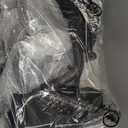 Super Lightweight Rollator Walker for Seniors, Foldable Rolling Walker with Seat and 8" Rubber Wheels for All Terrain, Unique Design Aluminium Frame Sturdy Walkers for Traveling - Black