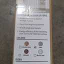 Studio Series 32" W x 80" H PVC Foldable Accordion Door, Trimmable, Flexible Single Layer Panels, Grey (Gray)