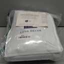 Lush Decor Coastal Chic Scalloped Edge Cotton Duvet Cover Set, 3 Piece Set, Full/Queen, Blue & White - Queen Bedding Set - White Duvet Cover Queen - Coastal Decor