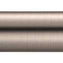 Satin Nickel Curtain Rods 18 to 45 inches,1 Inch Modern Metal Drapery Rods,Adjustable Heavy Duty Curtain Pole Suitable for Bedrooms and Living Rooms(18"-45"Satin Nickel)