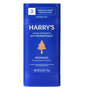 Harry's Redwood Extra-Strength Solid Antiperspirant Stick for Men, Pack of 3 - 2.5oz 