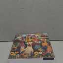 Chicken Puzzles for Adults 1000 Piece, PICKFORU Funny Chicken Jigsaw Puzzle, Garden Farm Flower Animal Rooster Themed, Patchwork Art Challenge Puzzle