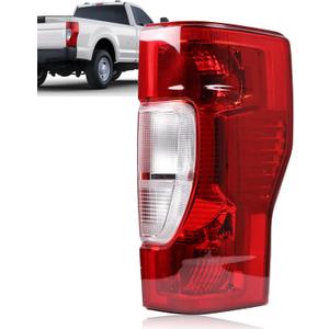 Tail Lights Rear Taillight Assembly Compatible with Ford F250 F350 Super Duty 2020 2021 2022 Tail Lamp Non-LED Non-Blind Spot Right Passenger Side