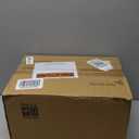 Jucoan 6 Pack Wide Mouth Glass Mason Jar Canning Jar with Lid and Band, 32 oz Quart Size Square Mason Jars for Preserving, Fermenting, Pickling, Salad, Juice, Food Storage, with 6 Plastic Lids