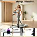 25" Wide Walking Pad Handlebar Only, 39-47in Adjustable Treadmill Handrail