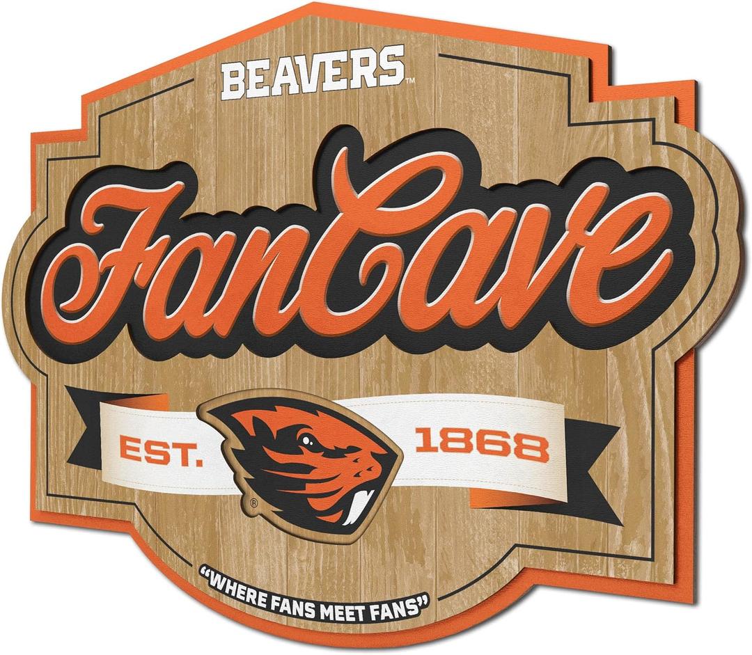 YouTheFan NCAA Fan Cave Sign