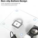 Charging Dock for MetaQuest 3S, Vertical Charging Stand, Compatible for Quest 3S/Quest 3/Quest 2 VR Controller Holder (White)