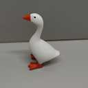 Desk Goose 7 inch, Mini Desktop Goose Statue Decor for Living Room Bedroom Bookshelf Coffe Table and Office Display