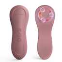 Momcozy Rolling Lactation Massager with Heat, 3-in-1 Real-Like Massage for Relieve Clogged Ducts, Breast Massager Warming for Breastfeeding, Improve Milk Flow, Dusty Rose (Red)