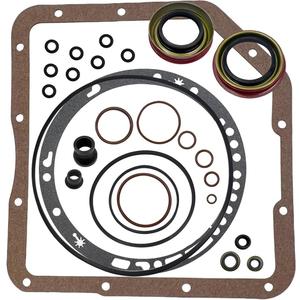 Turbo 350 TH350 TH350C Transmission External Gasket Seal Reseal Kit, Filler Tube O-Ring & More Fits THM-250, 250C, 350, 350C & 375B Transmissions, Maximum Coverage with Metal Clad Seals
