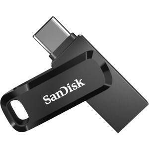 SanDisk 256GB Ultra Dual Drive Go USB Type-C Flash Drive, Black - SDDDC3-256G-GAM46