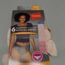 Hanes Women's Seamless Underwear Pack, Comfort Flex Fit Bikini Boyshort or Thong Panties, 6-Pack (XX-Large)