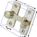 Cabinetry Cupboard Door Latch Catch Polished Nickel Renovator's Supply Manufacturing