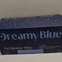 DreamyBlue Signature Pillow w/Adjustable Loft  Shredded Memory Foam Fill  Neutral Alignment for Side, Back, and Stomach Sleepers  Washable Bamboo Rayon Cover  CertiPUR-US Certified Foam (Queen) (Queen (Pack of 1))