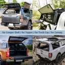 C16-04445 17 inch 55lb/245N Gas Strut Shock Lift Support Spring for Leer Camper Shell Truck Topper Cap Canopy Door Window Toolbox Snugtop Replacement Parts, 4514 SE172P55, Set of 2 by AUCLIDIS