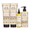 Carol's Daughter Goddess Strong Bundle: Hair Care Kit with Shampoo, Conditioner, Leave-In Treatment and Scalp Oil, 4 Items