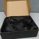 Black Bob Wig With Bangs 12 Inch Short Bob wig for Women Short Bob Wigs Synthetic Fiber Bob Wigs and Halloween Cosplay Wig for Daily Life Colorful Wigs With One Cap (Nature Black) (Natural Balck)